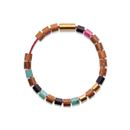 Billede af Mads Z Black Sun 14 kt. armbånd "Killer Point"