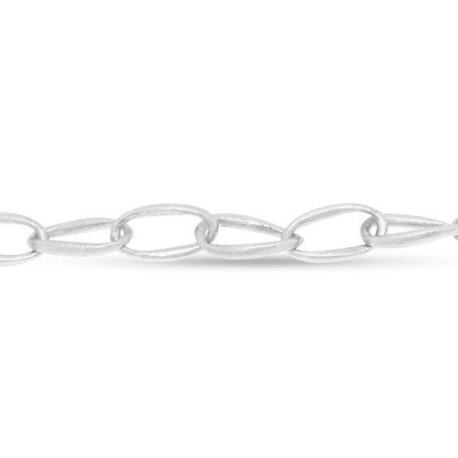 Billede af Collie halskæde, vreden tråd, 2,6 mm, 45 cm. 14 kt. hvg.