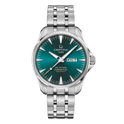 Billede af Certina DS Action Day-Date Powermatic 80 herreur stål lænke 41mm