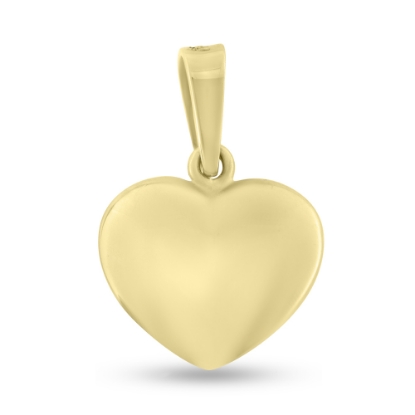 Billede af Vedhæng hjerte, massivt