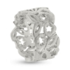 Billede af Ring med udsavninger, br. ca. 11,0 mm, tyk. 2,0 mm. 925s.