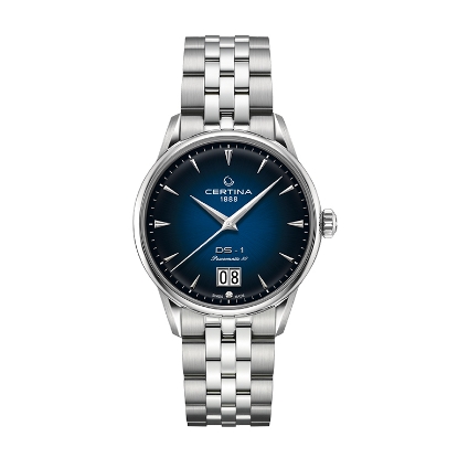 Billede af Certina Urban DS-1 Big Date herreur, Safirglas, Blå urskive, 100meter
