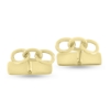 Billede af Loge manchetknapper, bred. 18,0 mm., 8 kt. facon 7,9 gr. (prisen er excl. guld)