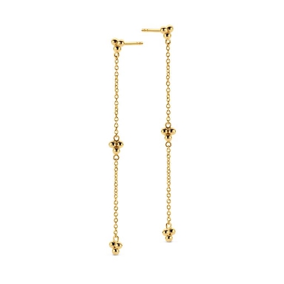 Billede af Spirit Icons Shishi ørehænger forgyldt sølv