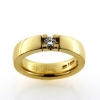 Billede af Alliancering med 1 brill. 0,20 w/vs. 14 kt.