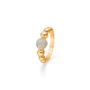 Billede af Mads Z "Big Diamond Ball" ring 14 kt. guld m. diamanter (str. 60)