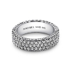 Billede af Pandora Timeless Pavé tredobbelt række ring sølv m. cz (str. 48)