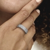 Billede af Pandora Timeless Pavé tredobbelt række ring sølv m. cz (str. 48)