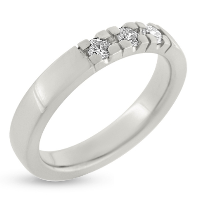 Billede af Alliancering 3* 0,09 w/si. 8 kt. 333 hvg. (br. 3,5-tk. 2,3 mm.)