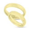 Billede af Viel. & Forlov., bred. 5,5 mm. tk. 2,5 mm. 8 kt. facon 22,2 gr. (prisen er excl. guld)