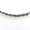 Billede af Armring snoet tråd, 2*1,75 mm. 925s. oxyd