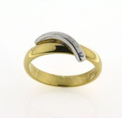Billede af Ring m. 1 brill. 0,02 w/vs 8 kt.