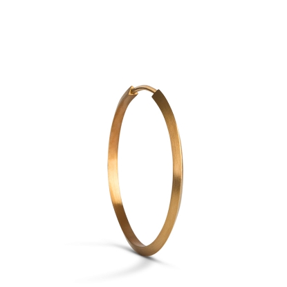 Billede af Jane Kønig Midi hoop sølv forgyldt (1stk)