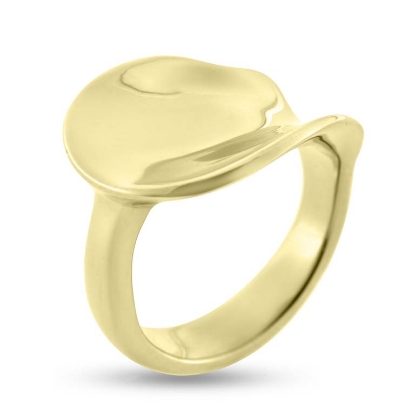 Billede af Ring "Podium" i guld