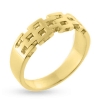 Billede af Ring mursten led 8 kt. facon 3,9 gr. (prisen er excl. guld)