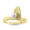 Billede af Ring "Pearly Wave" 14 kt. facon 4,0 gr (prisen er excl. guld)