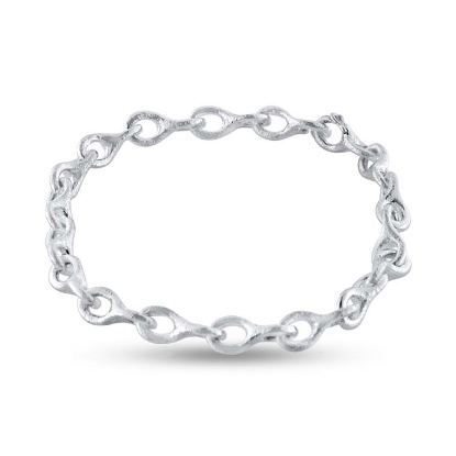 Billede af Armlænke Dream, haklås + 8-tal, 18 cm. 925s.