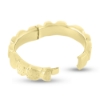 Billede af Ring med felter u/sten 8 kt. (gigtring)  facon + 8,6 gr. (prisen er excl. guld)
