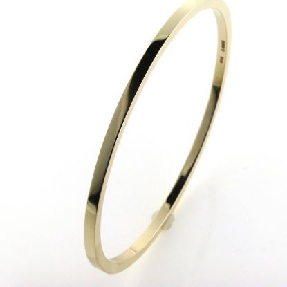 Billede af Armring firkantet tråd 8 kt. og 14 kt. Priser fra