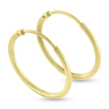 Billede af Creol ørering 1,5 mm. 62 mm. 8kt.