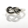 Billede af Ring m. knude (knob) 925s