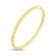 Billede af Armring 2,5 mm. oval tråd 14 kt. Billede af Armring 2,5 mm. oval tråd 14 kt.