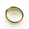 Billede af Ring m. plade 14 kt. (7,5*9,5)