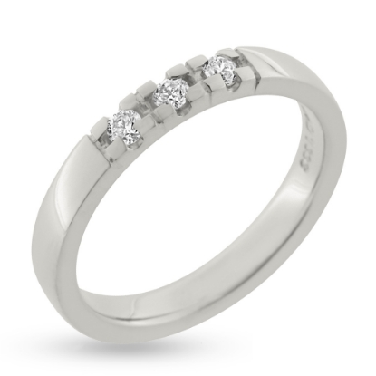 Billede af Alliancering 3* 0,04 w/si. 8 kt. 333 hvg. (br. 2,9-tk. 1,9 mm.)