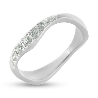 Billede af Collector yderring brill. 1*0,07- 2*0,05- 2*0,03- 2*0,02- 2*0,01 ct. w/vs. br. 4,1 mm 14kt hvg