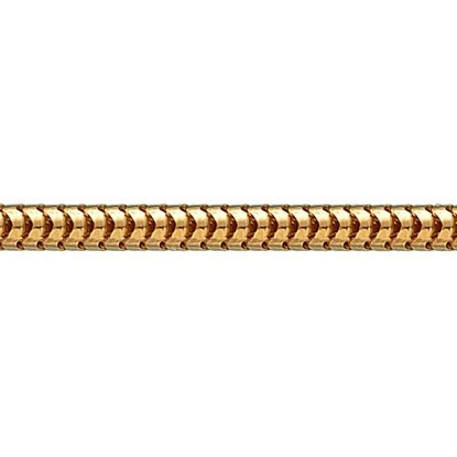 Vis detaljer for BNH kæde slange 1,20mm i 14 kt. Billede af BNH kæde slange 1,20mm i 14 kt.