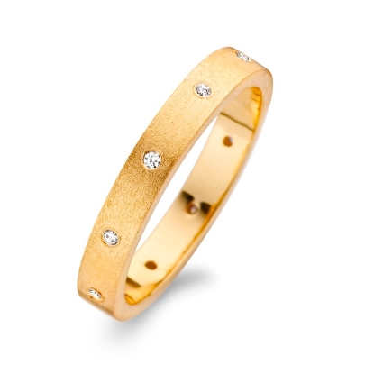 Billede af Spirit Icons, ring, Raw Rustic, sølv fg, cz, str. 48-64