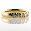 Billede af Ring med 5 brill. a 0,15 w/vs. 14 kt.