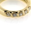 Billede af Ring med 5 brill. a 0,15 w/vs. 14 kt.