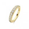 Billede af Spirit Icons Victoria ring forgyldt sølv m. cz (str. 62)