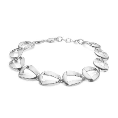 Billede af Mads Z "Emmy" armbånd sølv (18-20 cm)