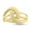Billede af Slangering med 2 slanger, br. 15,5 mm. 14 kt. 