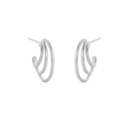 Billede af Susanne Friis Bjørner Creol sølv tre graduerede tråde 16 mm