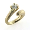 Billede af Ring med brillant 0,50 w/vs. 14 kt. 