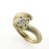Billede af Ring med brillant 0,50 w/vs. 14 kt. 