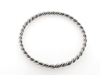 Billede af Armring snoet tråd 2*2,5 mm., br. ca. 4,75 mm. 14 kt. hvg.