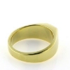 Billede af Herrering massiv, plade 7,5*7,5 mm. 14 kt.