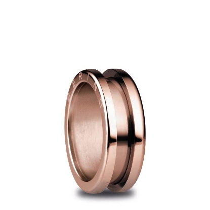 Billede af Bering ring Arctic Symphony rosaforgyldt stål i str. 60 (9)