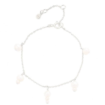 Billede af Hultquist Esther armbånd sølv m. fvp (16+3 cm)