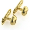 Billede af Kjoleknapper knude, massiv dia. 7,6 mm. 14 kt. (flad bagside)