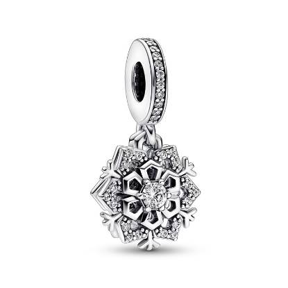 Billede af Pandora charm Sparkling Snowflake