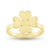 Billede af Ring firkløver 8 kt. facon + 3,2 gr. (prisen er excl. guld)