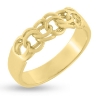 Billede af Ring med bismark led i 8 kt. guld