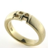 Billede af Herrering udsavet monogram 2 bogstaver 14 kt. guld 585 facon + 13,2 gr. (prisen er excl. guld)