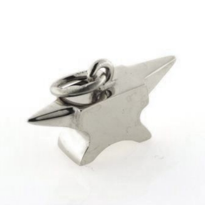 Billede af Vedhæng ambolt, lg. 23,5 mm. 925 s