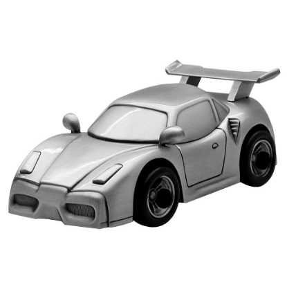 Billede af Nordahl Andersen Sparebøsse racerbil fortinnet